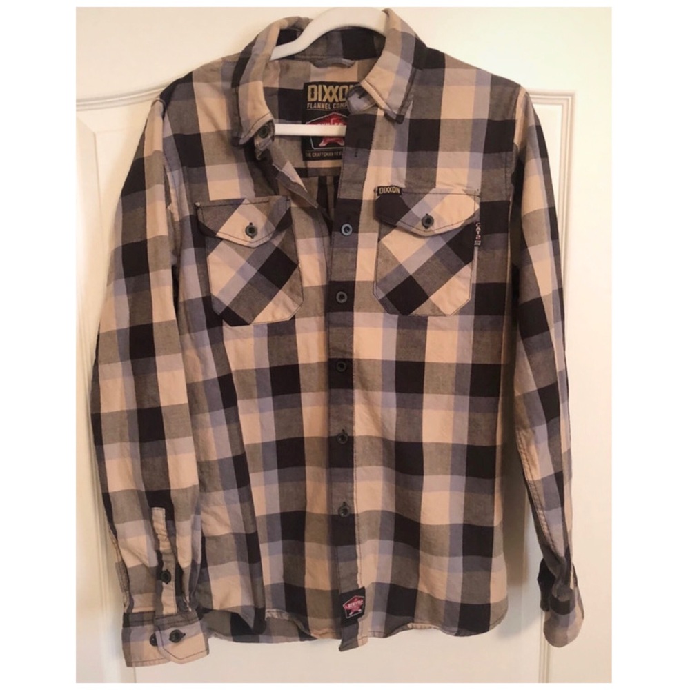 Dixxon Craftsman FR Flannel Button-down Shirt Cotton Checkered